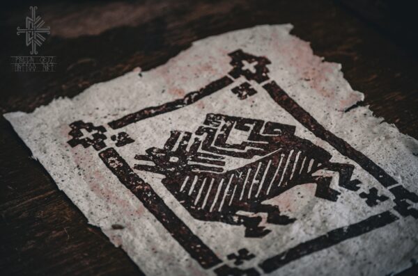 Estampación tapiz "ÖVERHOGDAL" - Imagen 6
