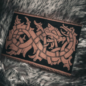 Libreta lineas dragón vikingo