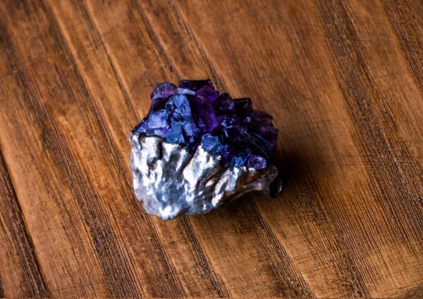 Amatista con plata